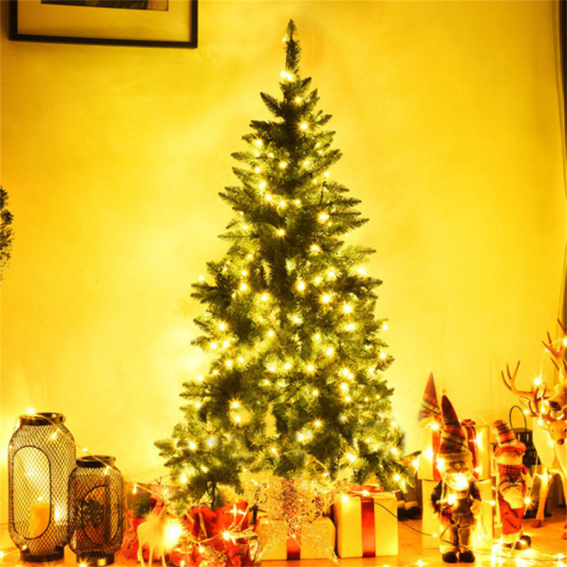 Arbre de Noël artificiel 5 pieds avec 8 modes de clignotement