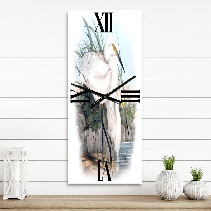 Horloge murale Bird Life I, Grand