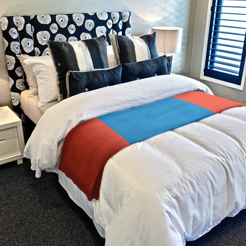 Toronto Quilted Throw Blanket, 60" W x 80" L, Oklahoma Basketballet/Basketball Blue