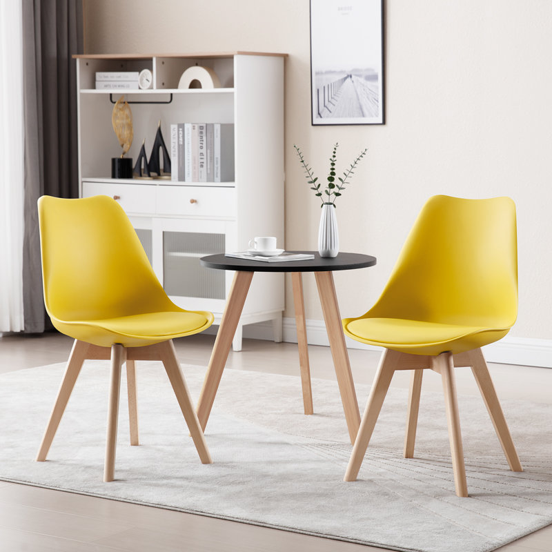 Avocet Upholstered Dining Chair, Yellow
