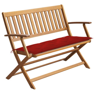 Jye Wooden Garden Bench by Red Barrel Studio