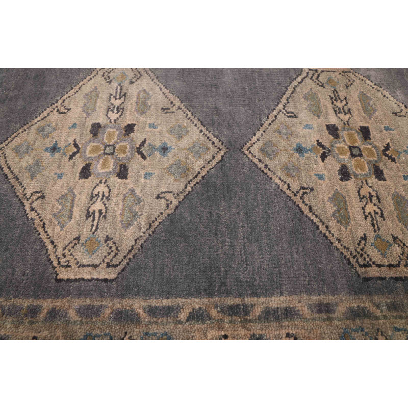 Tapis gris Finest Agra Jaipur 5 pi 8 po x 8 pi 3 po