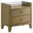 Heon 4pc Queen Bedroom Set, Beige Tufted Headboard, Natural Brown-114566085