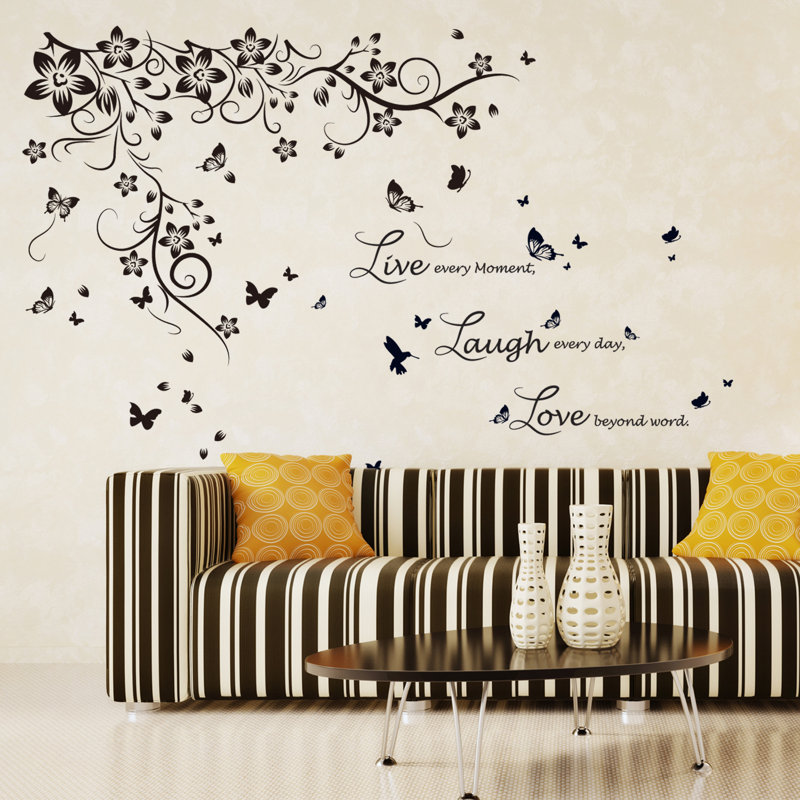 Non-Wall Damaging Wall Decal
