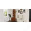 Table avec 3 tiroirs, table de coin avec 4 tablettes ouvertes, table d'appoint haute pour chambre à coucher et coin