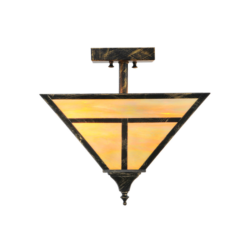 2 - Light Semi Flush Mount