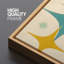 Reproduction d'art mural Mid-Century Starburst Atomic-124795365-124795368
