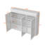 Armoire murale en verre 3 portes-841424199