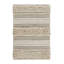 Tapis de bain tissé à rayures texturées 22 po x 58 po