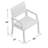 RHODE ISLAND DINING CHAIR(set of 2)