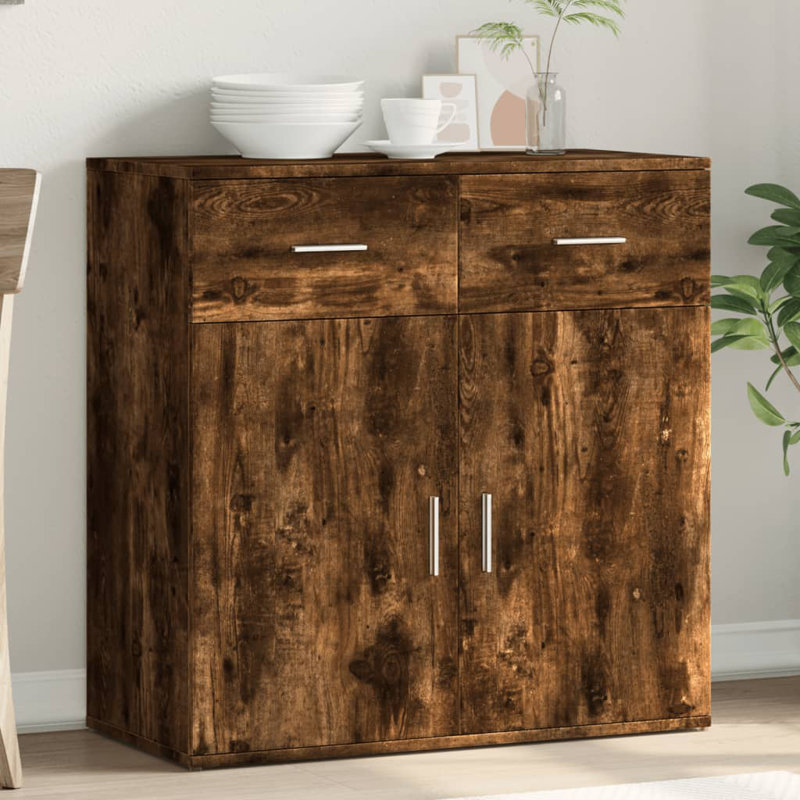 Lilya 79cm Sideboard, Smoked Oak