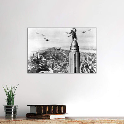 King Kong, 1933 - Wrapped Canvas Print