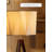 Chinese Vintage-Style PVC Fabric & Rubber Wood Floor Lamp
