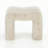  Zorya Contemporary Faux Fur U-shaped Ottoman, Set Of 2-1796945666