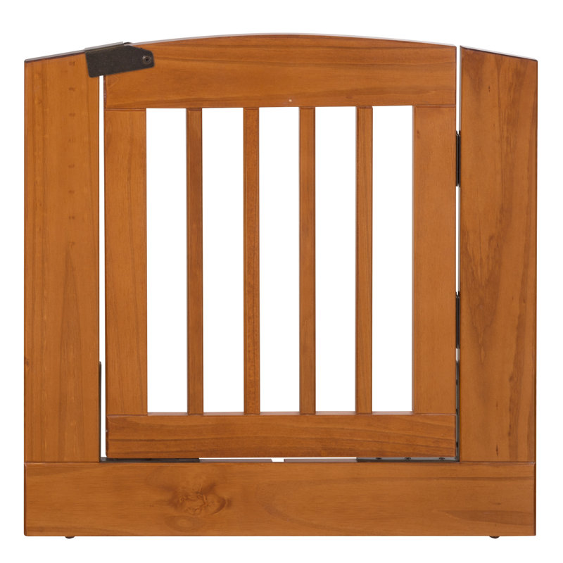 Extension pour barrière pour animaux autoportante, Moyen (H 24 po x l 24 po x L 0,75 po), Châtaignier