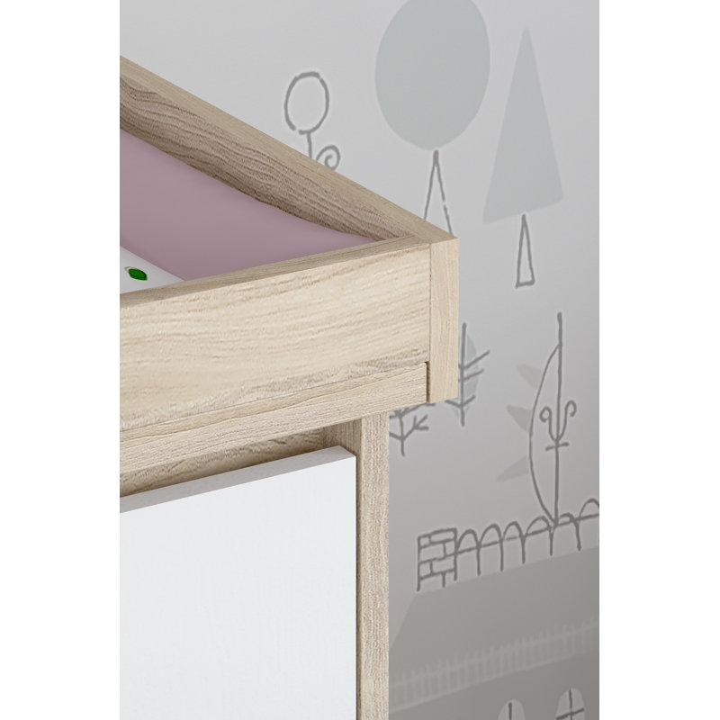 Changing unit  Kids 880, Elm-white, Natural/White