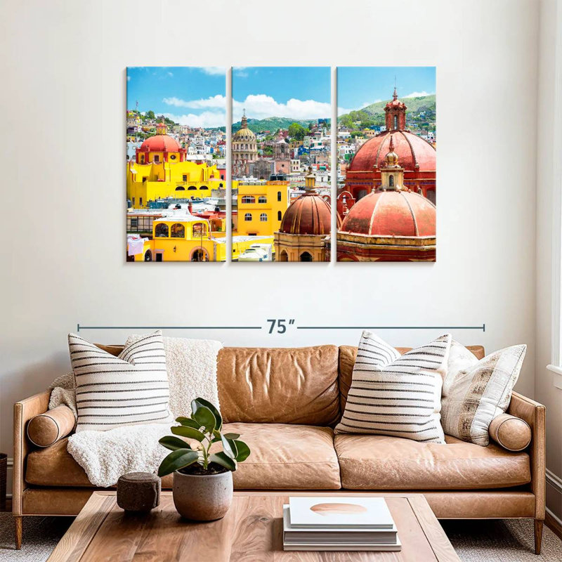 Kavia Guanajuato Architecture, 36" H x 57" W
