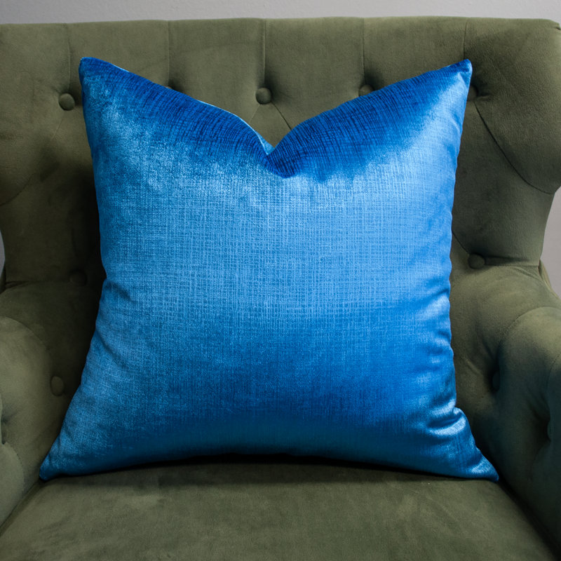 Housse de coussin bleu Thomas Thomas®, Rectangle H 12 po x l 20 po