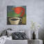 «Coffee and Red Bird» par Tim Nyberg, art mural en métal-196758608