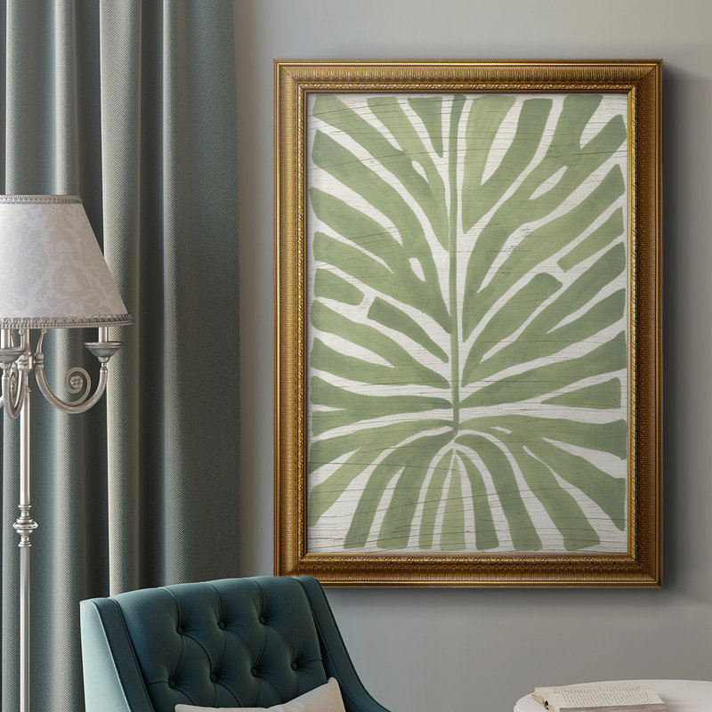 «Driftwood Palm Leaf III», reproduction d'art sur toile, H 20 po x l 16 po