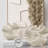 Colored Flower Shaped Pampas Vase