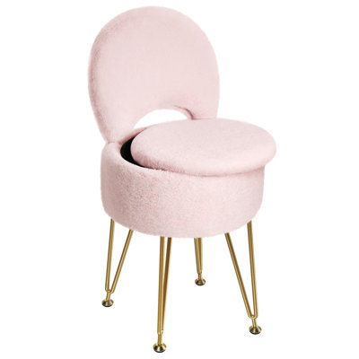 Vanity Stool Chair by Everly Quinn