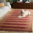 Natural Fiber 124 Hand Woven 70% Jute; 30% Cotton Abstract Rug-1138708297