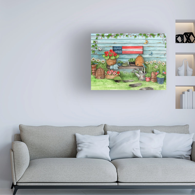 Art sur toile Melinda Hipsher, H 14 po x l 19 po