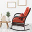 Ammanda Metal Rocking Chair
