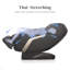 Fauteuil de massage, fauteuils de massage Shiatsu Zero Gravity, fauteuil de massage SL-Track avec haut-parleur inclinable Bluetooth, anion, étirement thaïlandais, charge USB, chauffage et massage des pieds