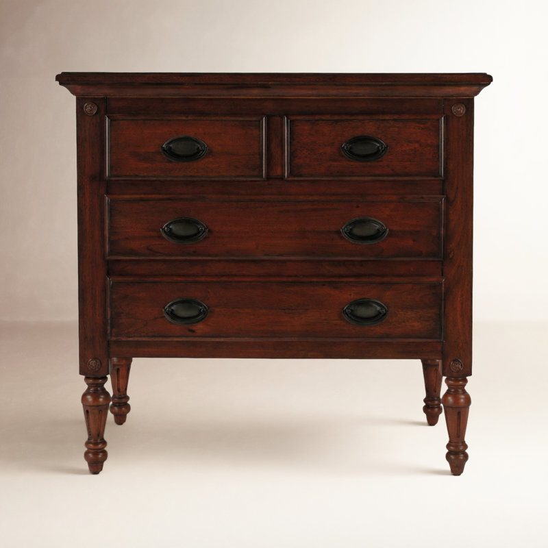 Easterbrook 4 Drawer Chest, Dark Cherry