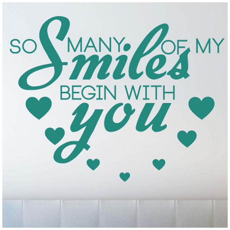 Wall Decal, Large, Aqua Green