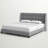 Upholstered Wingback Bed-71854168