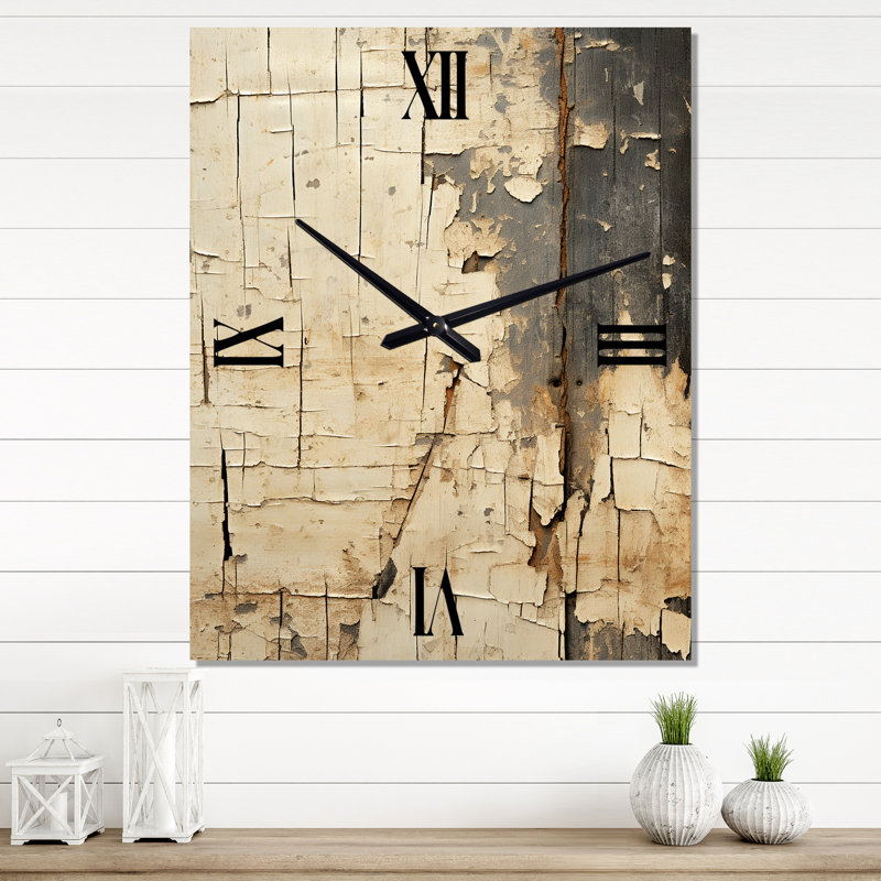 Horloge murale moderne, H 32 po x l 16 po x P 1 po