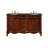 Gilliam 60 " W Freestanding Standard 2 Double Vanity Bathroom Vanity With Granite Top