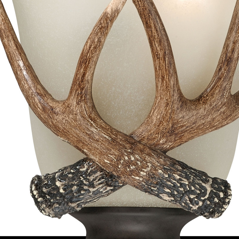 Crotts Resin Flush Mounted Sconce
