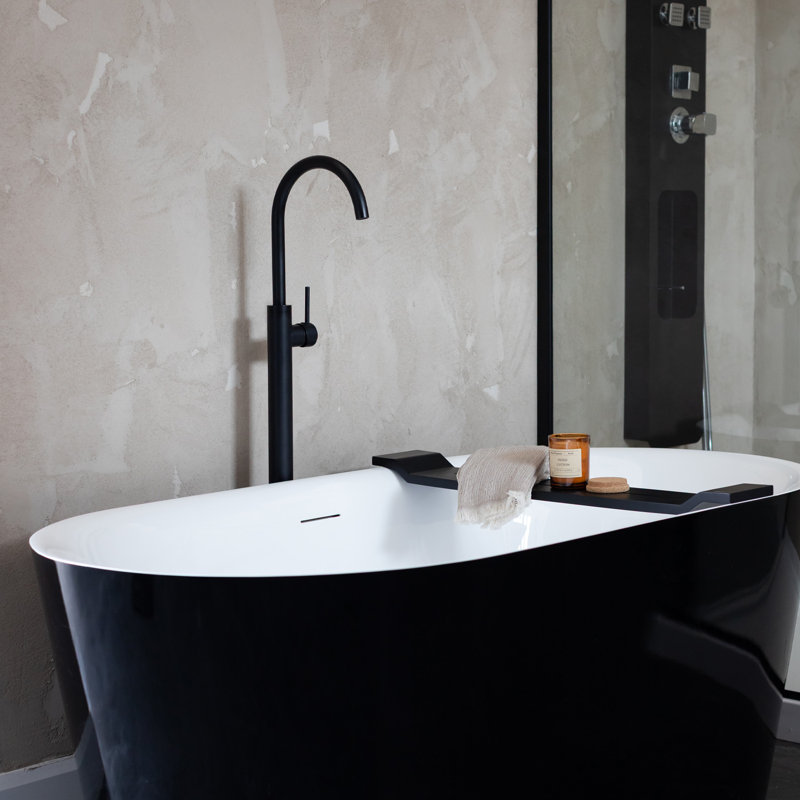 Traylor Bath Caddy, Matte Black