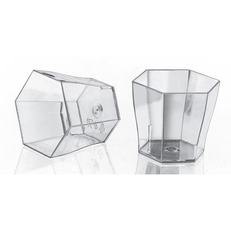 Tasse à dessert hexagonale hexagonale Postma