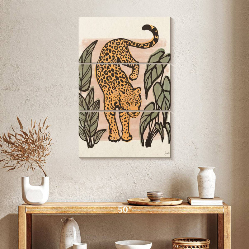 Brampt Jungle Cats I, H 38 po x l 24 po