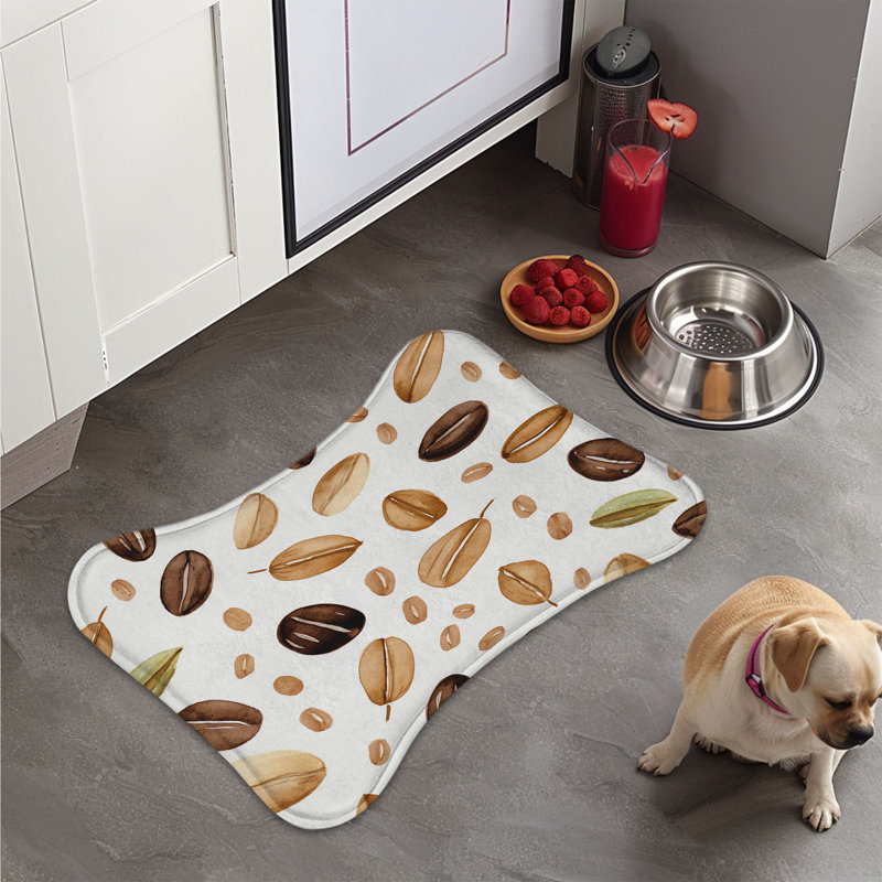 Tapis espresso 1 pièce