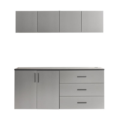 64 In. W X 79 In. H X 20 In. D Garage Cabinet Set C (5-Piece)
