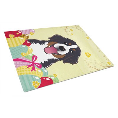 Planche à découper en verre trempé à caroline de pâques