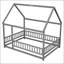 Lit en bois pleine grandeur avec cadre de toit-360445616-360445582
