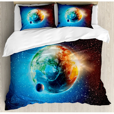 Earth Modern & Contemporary Duvet Cover