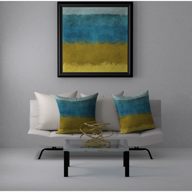 Housse de coussin décorative carrée service Reap, 18 po x 18 po