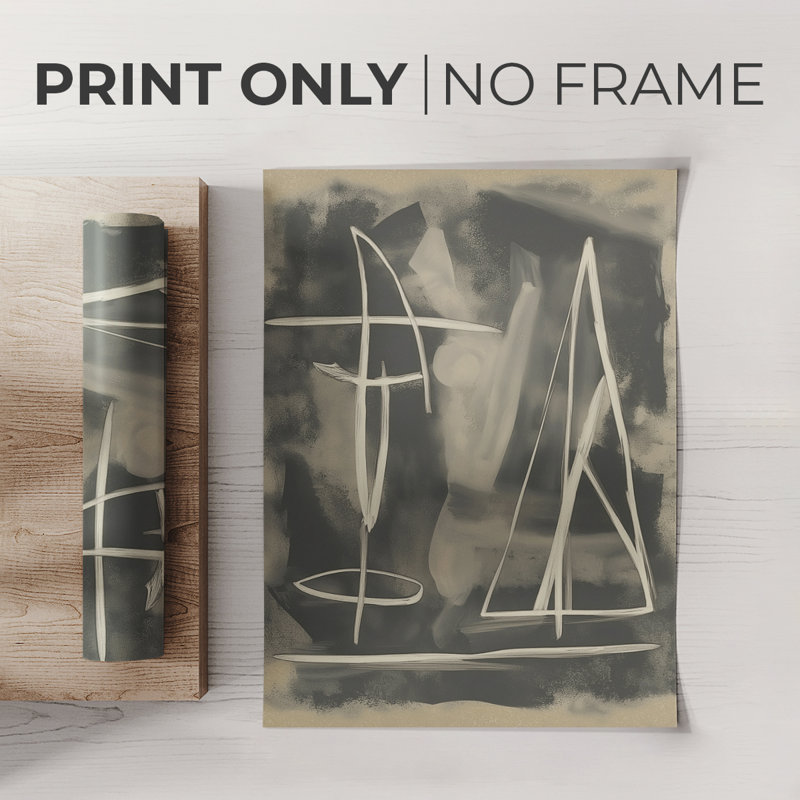 ABSTRACT Series DCCCI -Canvas Print Only - NOT FRAMED