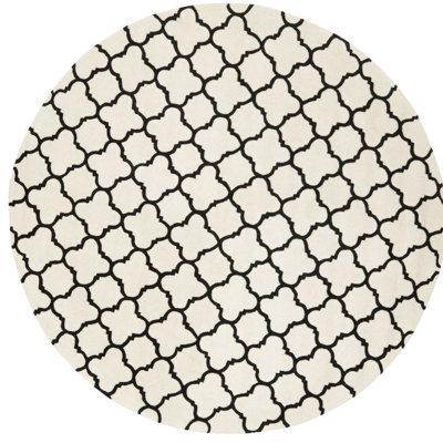 Carolene Hand Tufted Wool Geometric Rug