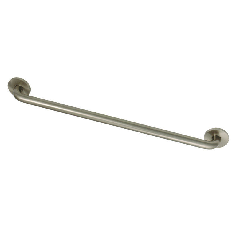 Kingston Brass Silver Sage 1-1/4 Inch O.D Grab Bar, Brushed Nickel, 36" W