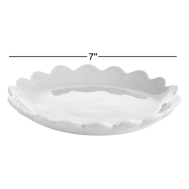 Plateau rond Maddie Dentelle