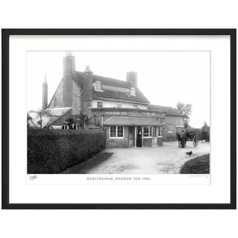 Warlingham, Harrow Inn 1904 by Francis Frith - Single Picture Frame Print, 45cm H x 60cm W x 2.3cm D